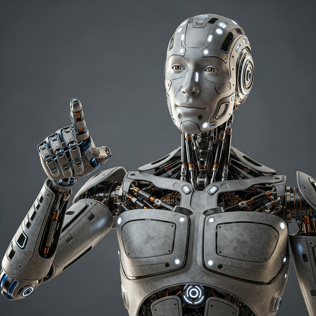 robot-apontando